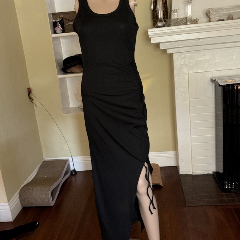 Black tank dress
